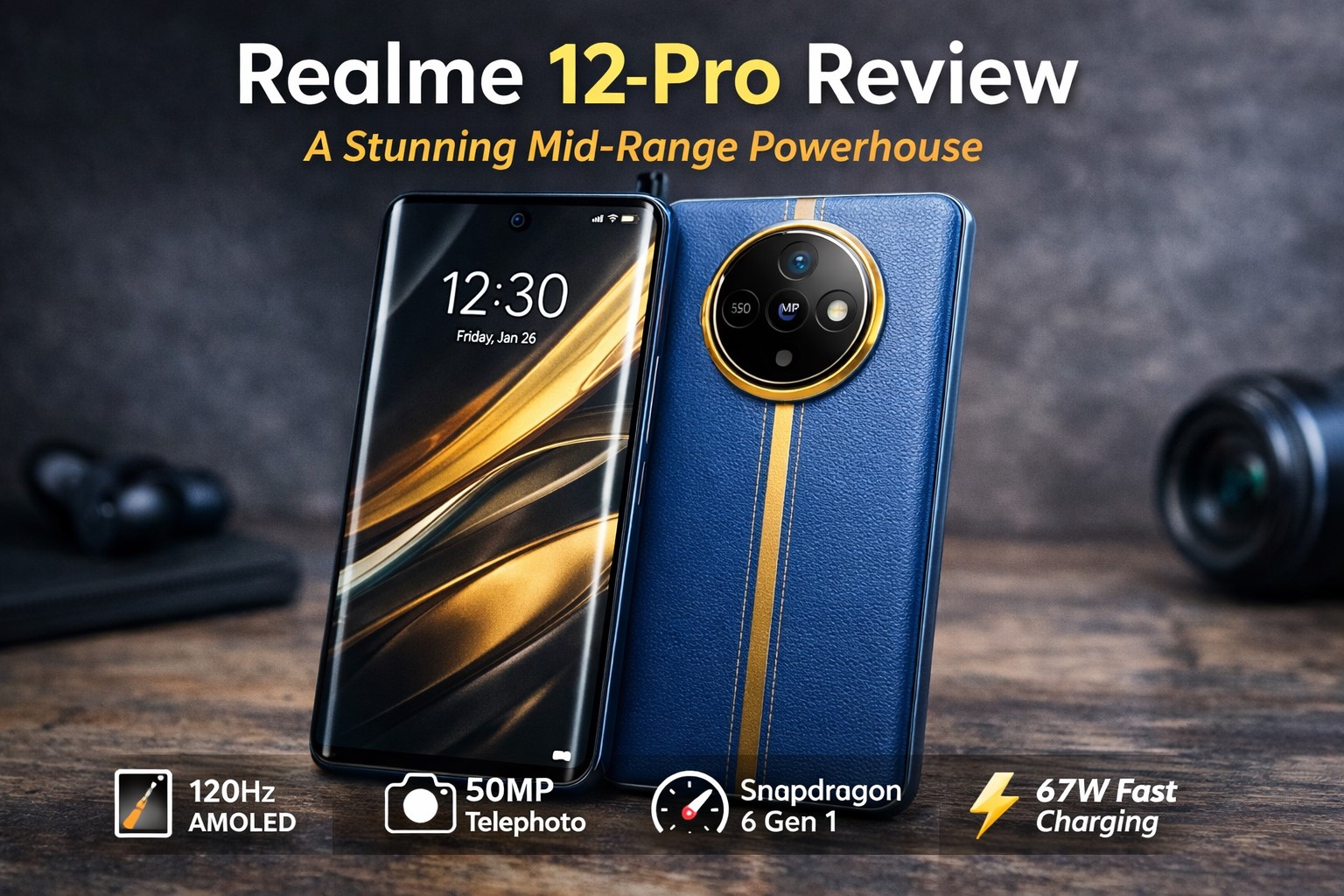 Realme 12 Pro Review: A Stunning Mid-Ran...