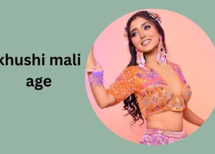 khushi mali age