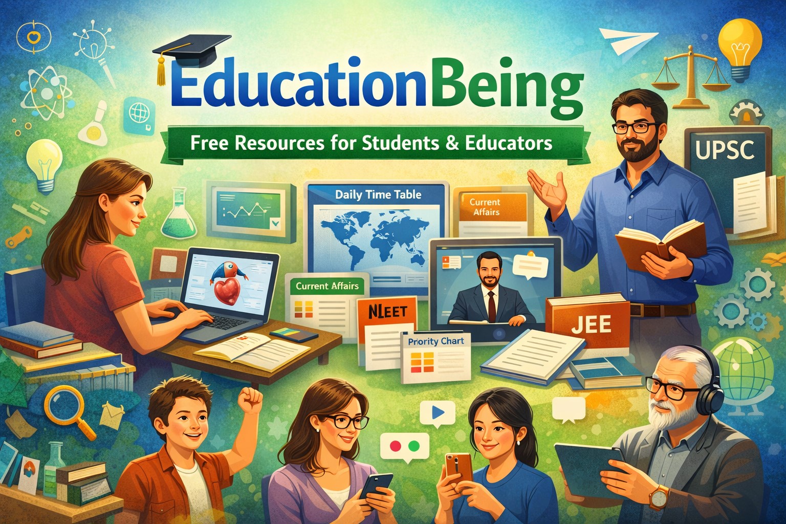 EducationBeing com: The Best Free Resource Platform for Students & Educators - niketech
