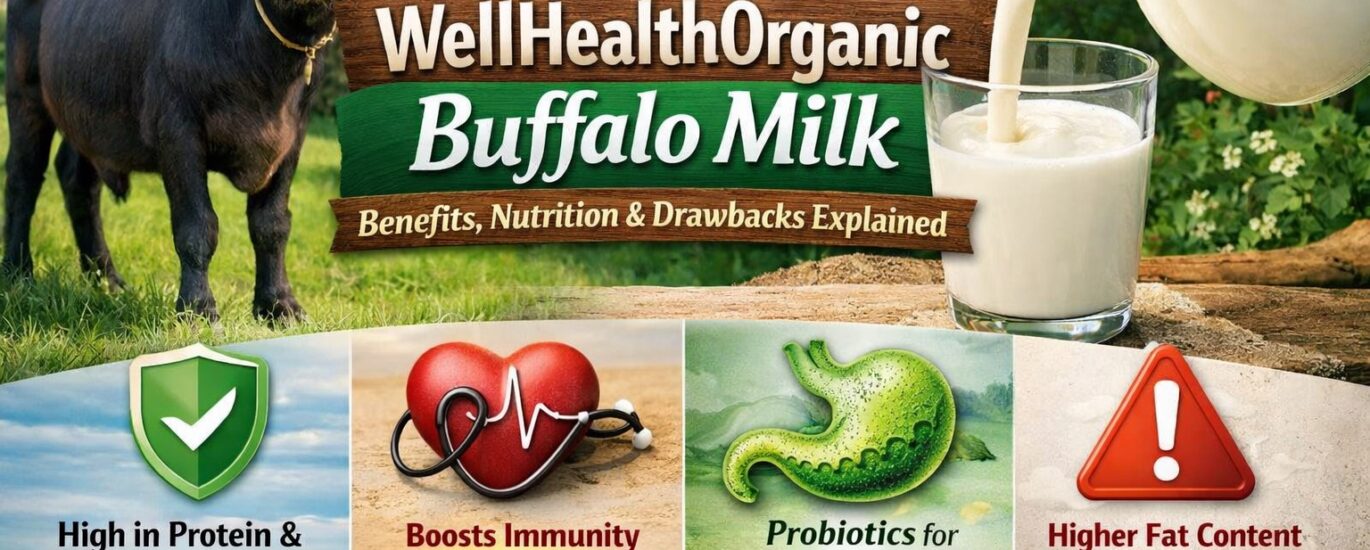 WellHealthOrganic Buffalo Milk Tag