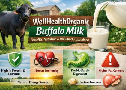 WellHealthOrganic Buffalo Milk Tag