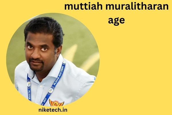muttiah muralitharan age